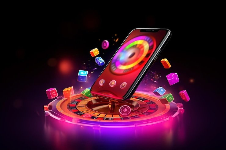 Pengguna membaca detail bonus dari mobile